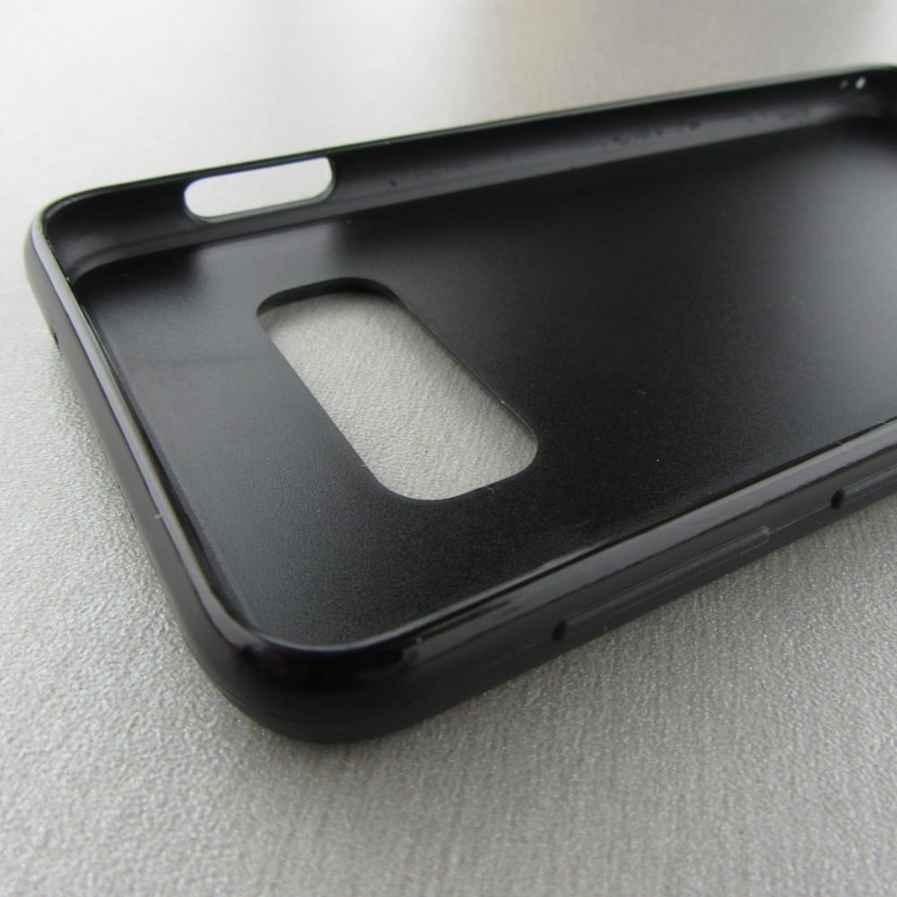 Hülle Samsung Galaxy S10e - Silikon schwarz Smile 05