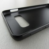 Coque Samsung Galaxy S10e - Silicone rigide noir Space Vect- Or