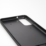 Coque Samsung Galaxy S21 FE 5G - Silicone rigide noir Vase black