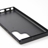 Coque Samsung Galaxy S22 Ultra - Silicone rigide noir princesse en basket