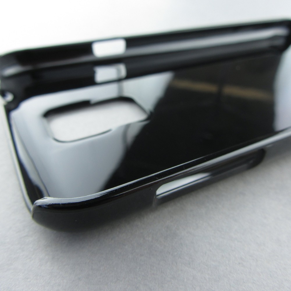 Coque Samsung Galaxy S5 Mini - Cat Looking Up Black