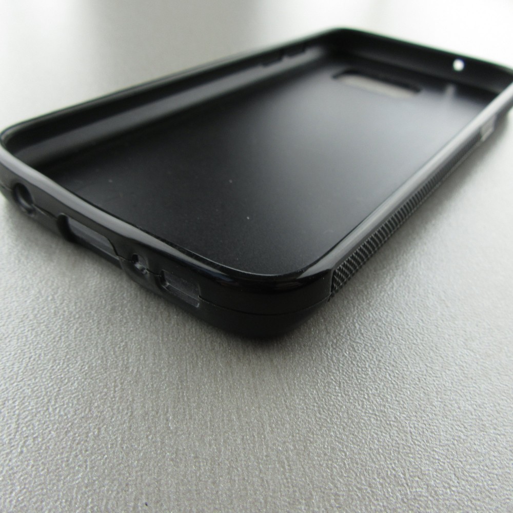 Coque Samsung Galaxy S7 - Silicone rigide noir Le truc globalement bats les couilles