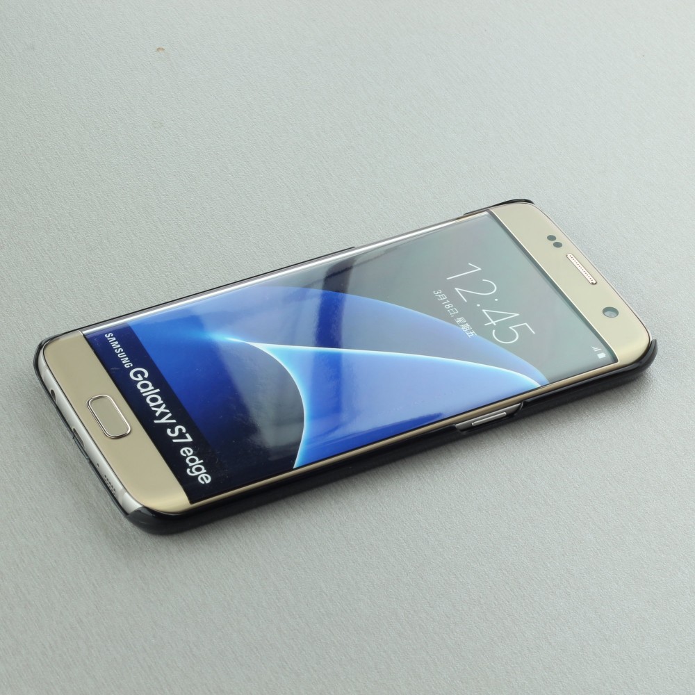 Coque Samsung Galaxy S7 edge - Grey Gold Marble