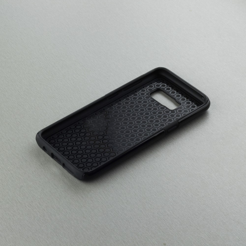 Coque Samsung Galaxy S8 - Hybrid Armor noir Marble 01