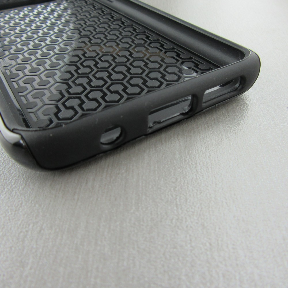 Coque Samsung Galaxy S8 - Hybrid Armor noir Turtles lines on black