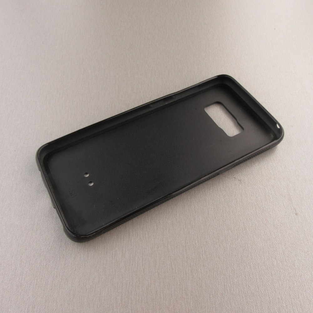 Coque Samsung Galaxy S8 - Silicone rigide noir Travel 01