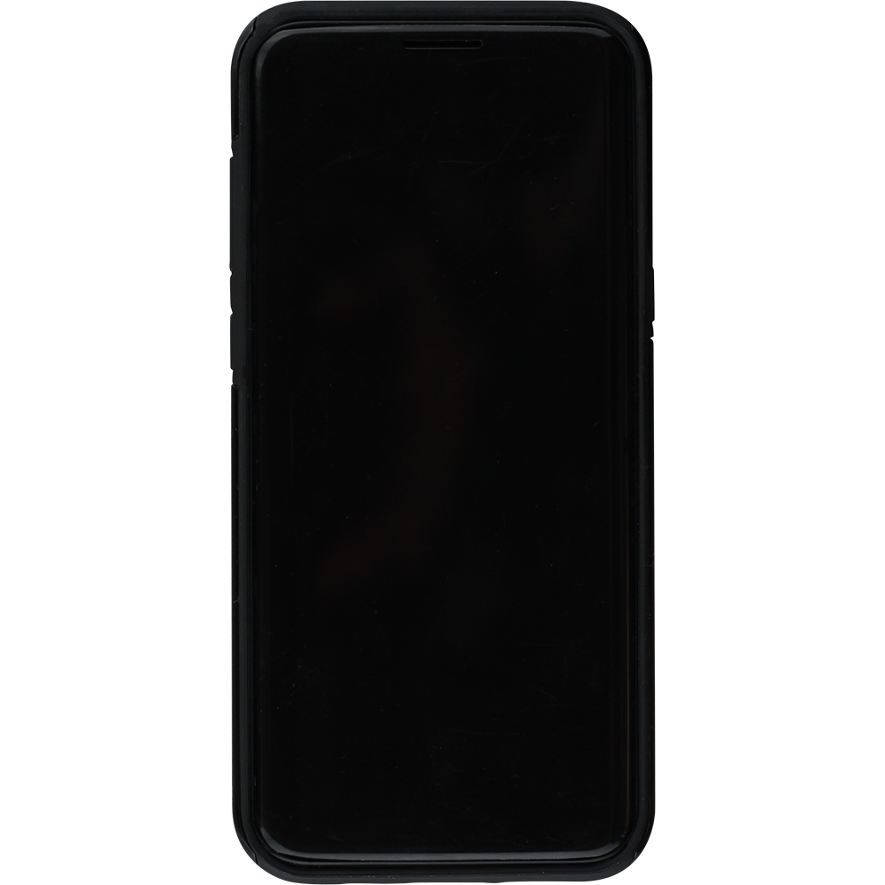 Coque Samsung Galaxy S8+ - Hybrid Armor noir Moon Flowers