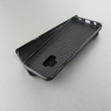 Hülle Samsung Galaxy S9+ - Hybrid Armor schwarz Turtles lines on black