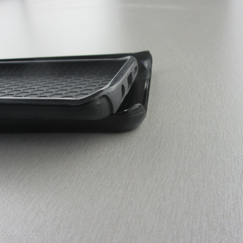 Hülle Samsung Galaxy S9+ - Hybrid Armor schwarz Turtles lines on black