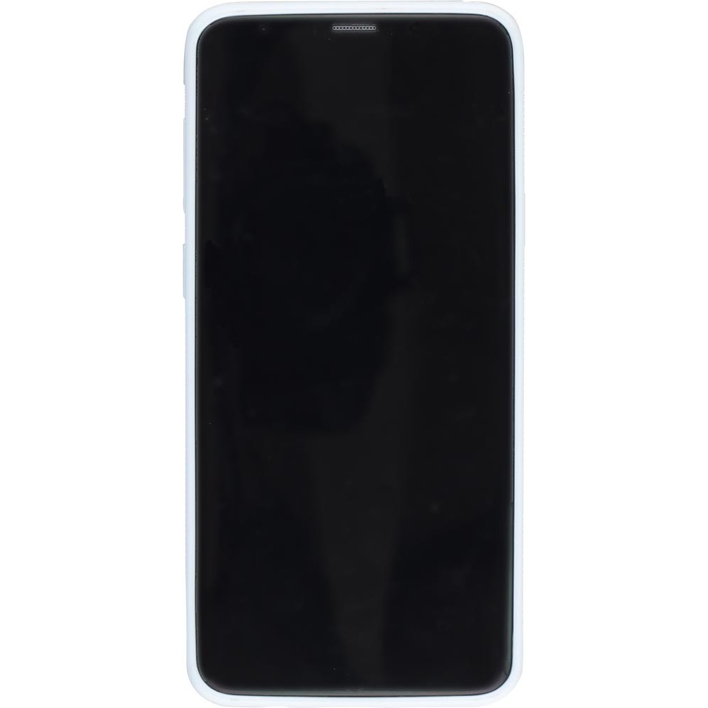 Coque Samsung Galaxy S9+ - Silicone rigide blanc Marble 04